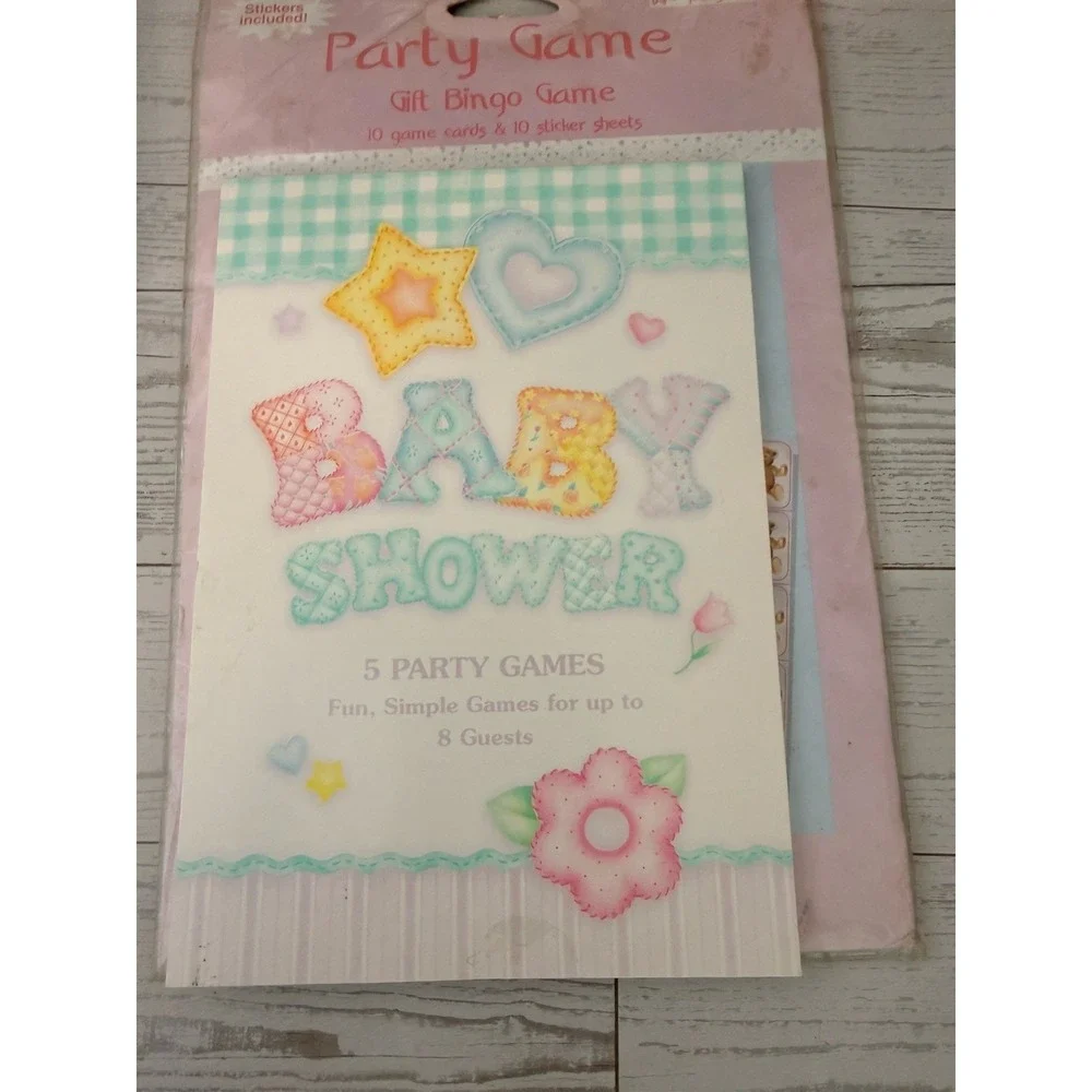 73 Baby Predictions & Advice Cards Baby Shower Games for Guests Bingo Stickers